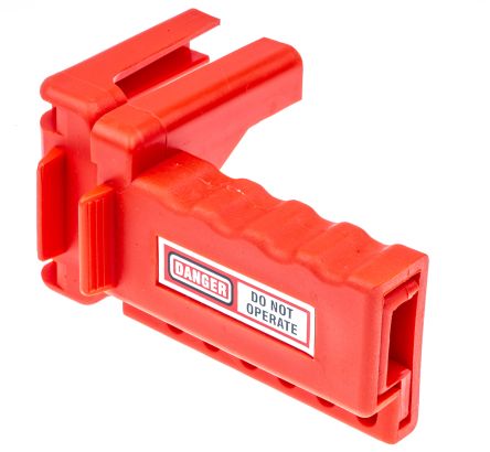 RS PRO 190.5mm Shackle Polyurethane PlasticBall Valve Lockout, 3.17cm Attachment Point 