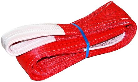 RS PRO 4m Red Lifting Sling Webbing, 5t