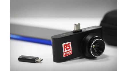 RS PRO T-10 Thermal Imaging Camera, -10 to 330 °C, 206 x 156pixel Detector Resolution