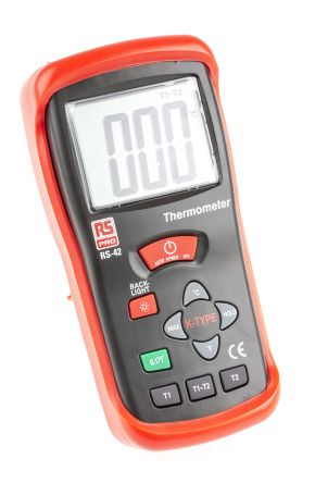 RS PRO RS42 K Input Wired Digital Thermometer
