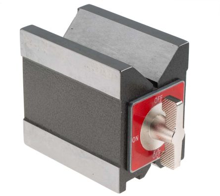 RS PRO Magnetic V-Block, 12 to 60mm Capacity