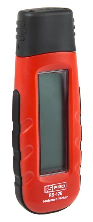 RS PRO RS-125 Moisture Meter Analogue Display, Maximum Measurement 0.2 to 2 (Building Material) %, 6 to 44