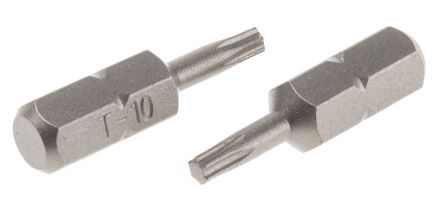 RS PRO Torx Screwdriver Bit, T10 (252-876) 