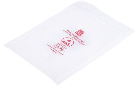 RS PRO ESD Ultra Clear Bag 100mm(W) x 150mm(L)