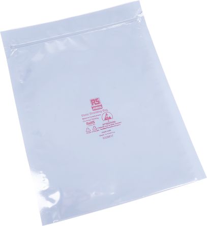 RS PRO Static Shielding Bag 152mm(W) x 203mm(L) (431-9544)
