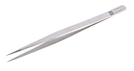 RS PRO 140 mm, Stainless Steel, Extra Fine, Tweezers