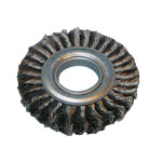 Knotted Wire Wheel Brush 