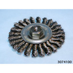 Knotted Wheel Brush for Motorized Use VCT