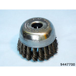 Knotted Wheel Brush for Motorized Use SRA