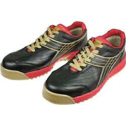 Work Safety Shoes PEACOCK Black & Red