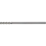 Carbide Graphite Solid End Mill 4-Flute, Long Type 