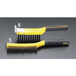 Steel Wire Brush With Soft Grip EA109BA-6