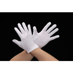 High Grade Thin Cotton Gloves (With Gusset / Thickness 0.5 mm) (EA354AA-12)