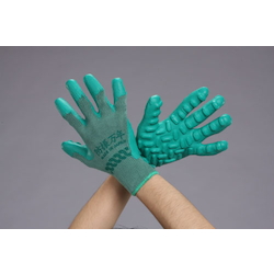 Natural Rubber Coating Vibration-proof Gloves EA354AB-111