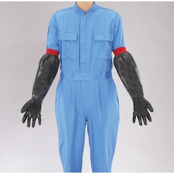 Long Size Natural Rubber Thick Gloves EA354BF-23A