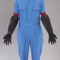 Long Size Natural Rubber Thick Gloves EA354BF-24A