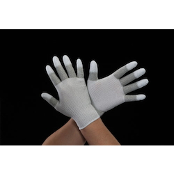 Gloves (Antistatic, Nylon, Polyester Fingertip Coating) (EA354GC-6)