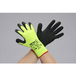 Gloves (Cut resistant / Polyester / Stainless Steel Thread Rubber Coat)