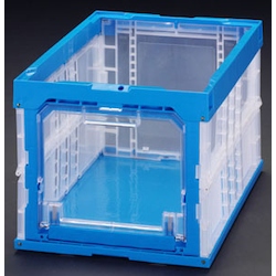 50.4 L Folding Container (Window Open, Blue)