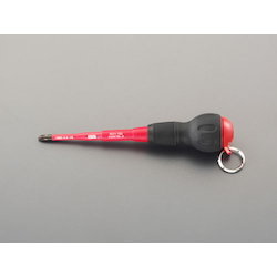 (+) Insulated Screwdriver With Ring EA557BL-2
