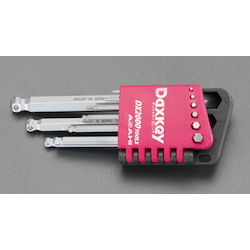 Hexagonal Key Wrench [With Holding Function] [Short Head] EA573AL