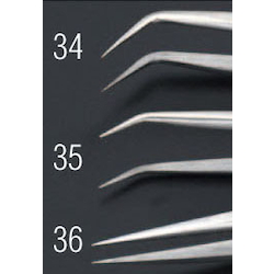 [Stainless Steel] Precision Tweezers EA595AK-35