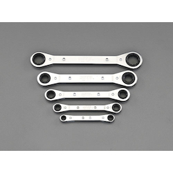 Ratchet Ring Wrench Set (Inc. 5pcs) EA602K-200