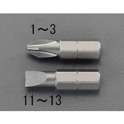 (+)(-) Screwdriver Bit EA611E-1