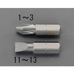 (+)(-) Screwdriver Bit EA611E-11