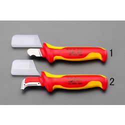 EGA MASTER 73036 Insulated Electricians Cable Stripping Knife Type,  Stainless Steel Blade Material Electrician Knife