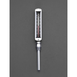 Thermometer with flat protective frame (straight type)