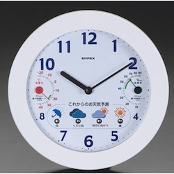 [With Thermo, Hygrometer] Wall Clock EA798CN-3