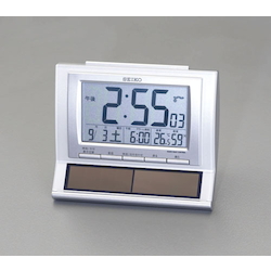 Radio Wave Table Clock [Solar Power Source] EA798CS-60