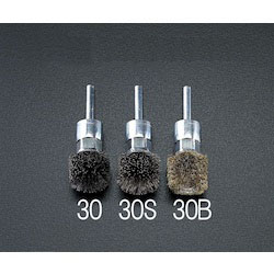 [Steel] Wire Brush with Shaft (6mm Shaft) EA819BK-30