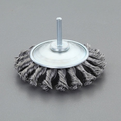 Bevel Type Wire Brush with Shaft (6mm Shaft) EA819BM-322 