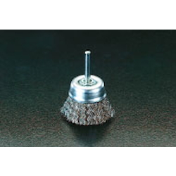 Cup Type Stainless Steel Brush with Shaft (6mm Shaft) EA819BR-13 