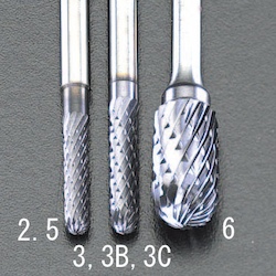 [TiAIN] Carbide Bar (3mm) EA819PG-2.5 