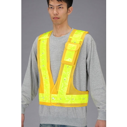 Safety Vest / LED with Velcro on Front and Sides (EA983R-72)