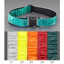 50 mm safety belt with reflective tape with sturdy buckle