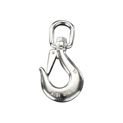 Swivel Eye Hook (Stainless Steel / 346 to 1,480 kg Load)