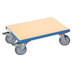 610 × 410 mm/250 kg Dolly (With Brake / Wooden Top Plate)