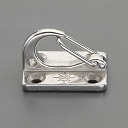 45 × 31.8 mm Wall Clip (Stainless Steel)