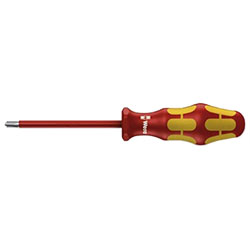 #1 × 80 mm "Cross-Head and Straight-Slot" Screwdriver (Insulated)