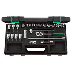 3/8" sq, Socket Wrench Set