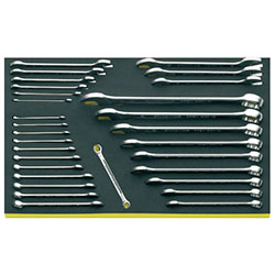 30 Pcs. Double-Ended / Combination Wrench Set 
