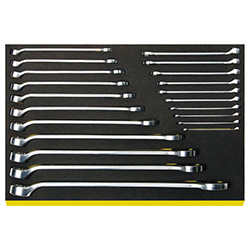 21-Piece Set, Long Combination Wrench 