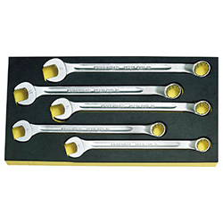 5 Pcs. / 17 to 21 mm Combination Wrench