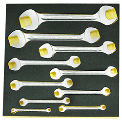 10-Piece Set, Double-Ended Wrench (EA612TB)