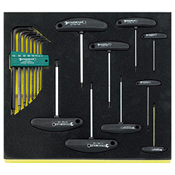 17 Pcs. T-Shaped [Torx] Wrench Set 