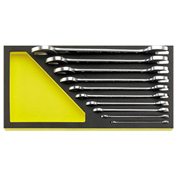 10-Piece Set, Double-Ended Wrench (EA612TD-1)